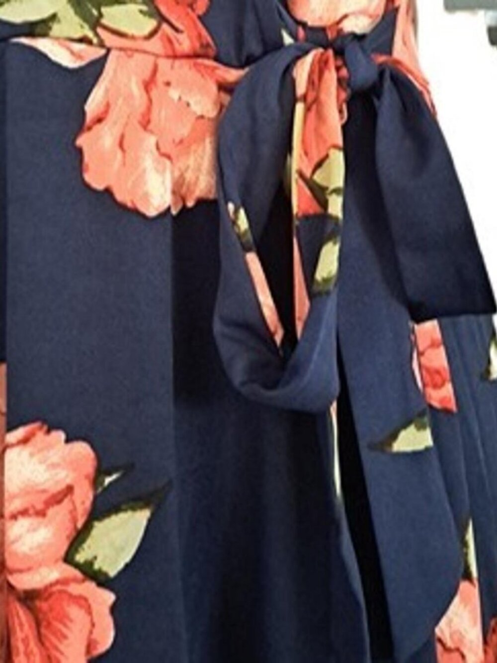 By & By Floral High Low Dress
